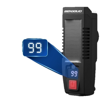 Far frontal pentru bicicletă, alimentare solară și încărcare USB