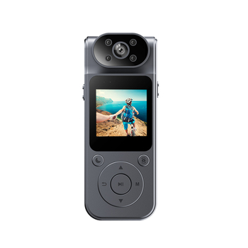 4K-s videokamera éjszakai látással, Wi‑Fi, egygombos felvétel és fényképezés, CMOS-érzékelő