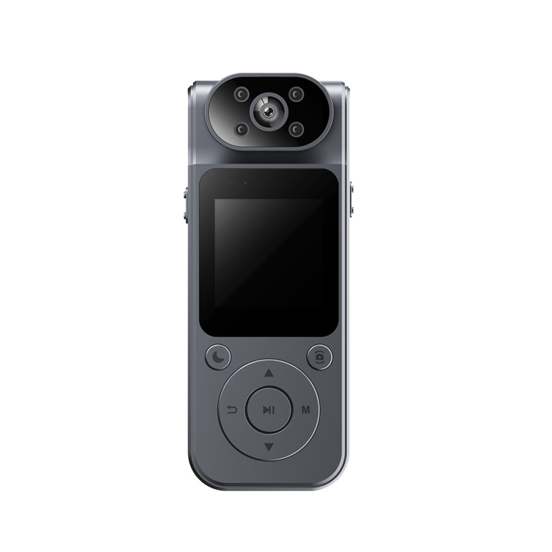 4K-s videokamera éjszakai látással, Wi‑Fi, egygombos felvétel és fényképezés, CMOS-érzékelő