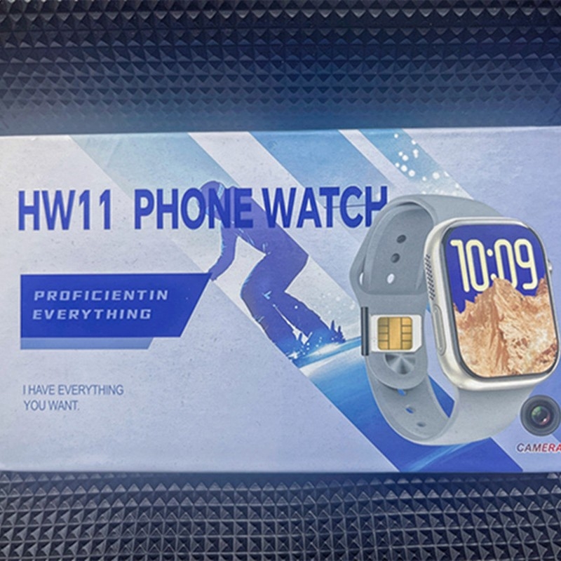 Chytré hodinky so slotom na SIM kartu, Bluetooth volania, vstavaný fotoaparát, 2,02-palcový TFT štvorcový displej, sledovanie zdravia