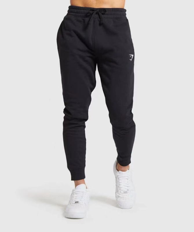 Gymshark Crest muške jogging hlače, sportsko i ležerno, pamukova mješavina 80%, bez podstava, pogodne za sve sezone