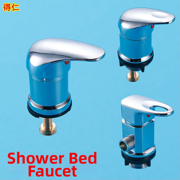 Vodný prepínač pre šampónový posteľ – DR model, značka Deren, zmes teplej a studenej vody, pracovný tlak 1