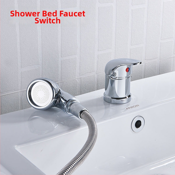 Vodný prepínač pre šampónový posteľ – DR model, značka Deren, zmes teplej a studenej vody, pracovný tlak 1