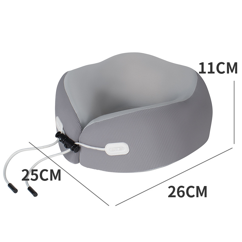 Memory foam U-oblikovani jastuk za putovanja i ured, za odrasle, OEM, težina ispod 0,5 kg, navlaka od kemijskih vlakana