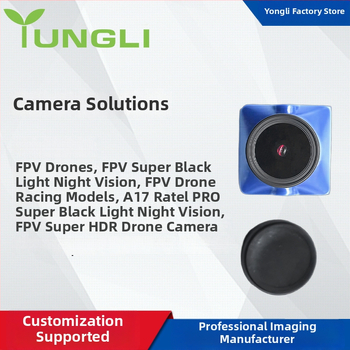 FPV kamera modul pre dron s nočným videním – 1500TVL, 60fps, CVBS rozhranie, ručné zaostrovanie, 13MP senzor