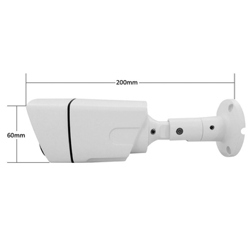 CCTV kamera 5MP 4 v 1 AHD/TVI/CVI/CVBS, Day/Night, 1080p, kovové puzdro