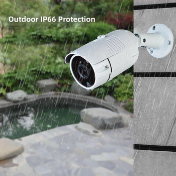 Eye Vision TY-75 Mrežna nadzorna kamera PoE 48V, 3,6 mm širokokutni objektiv, 1080p, IR noćno snimanje, unutarnja i vanjska upotreba