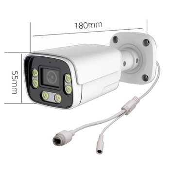 Cameră IP, rezoluție 4MP/2.5K, obiectiv 4mm, interior/exterior, IR până la 15 m