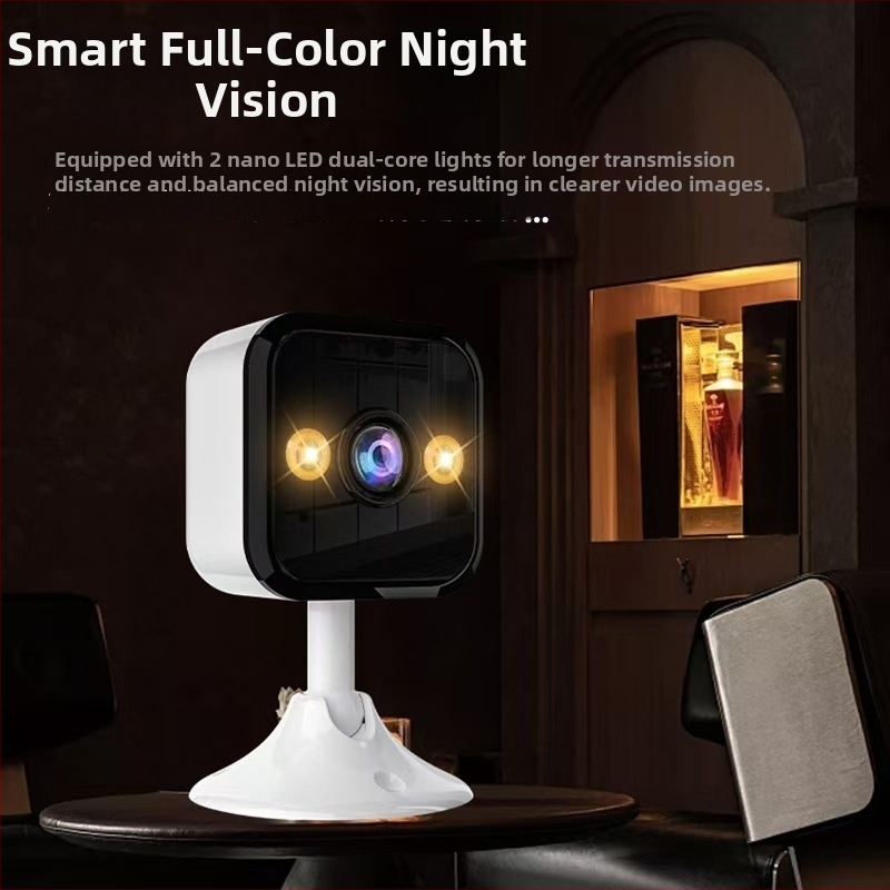 Vnútorná IP kamera pre zabezpečenie, 1080P, objektív 3,6°, obojsmerné interkom, bezdrôtové WiFi, nočné videnie 15 m