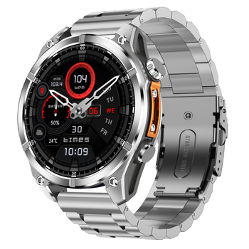 HD300 Smartwatch cu apeluri Bluetooth, încărcare wireless, monitorizare ritm cardiac, tensiune arterială și saturație de oxigen în sânge