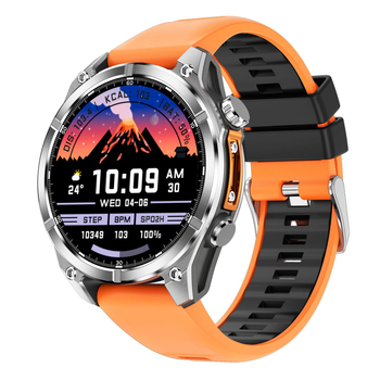 HD300 Smartwatch cu apeluri Bluetooth, încărcare wireless, monitorizare ritm cardiac, tensiune arterială și saturație de oxigen în sânge