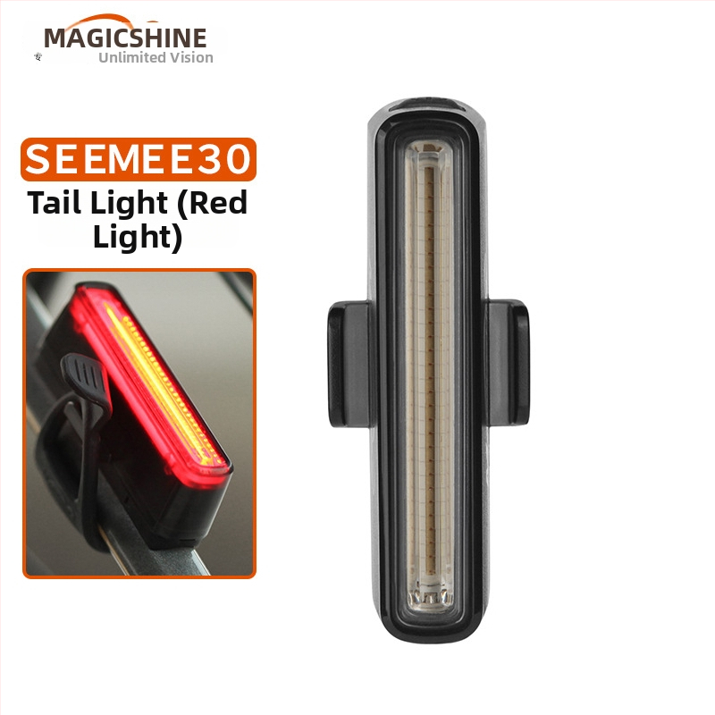 Magicshine SEEMEE30: Set prednjeg i stražnjeg svjetla za bicikl – Pametno stražnje svjetlo za noćnu vožnju na cestovnim biciklima