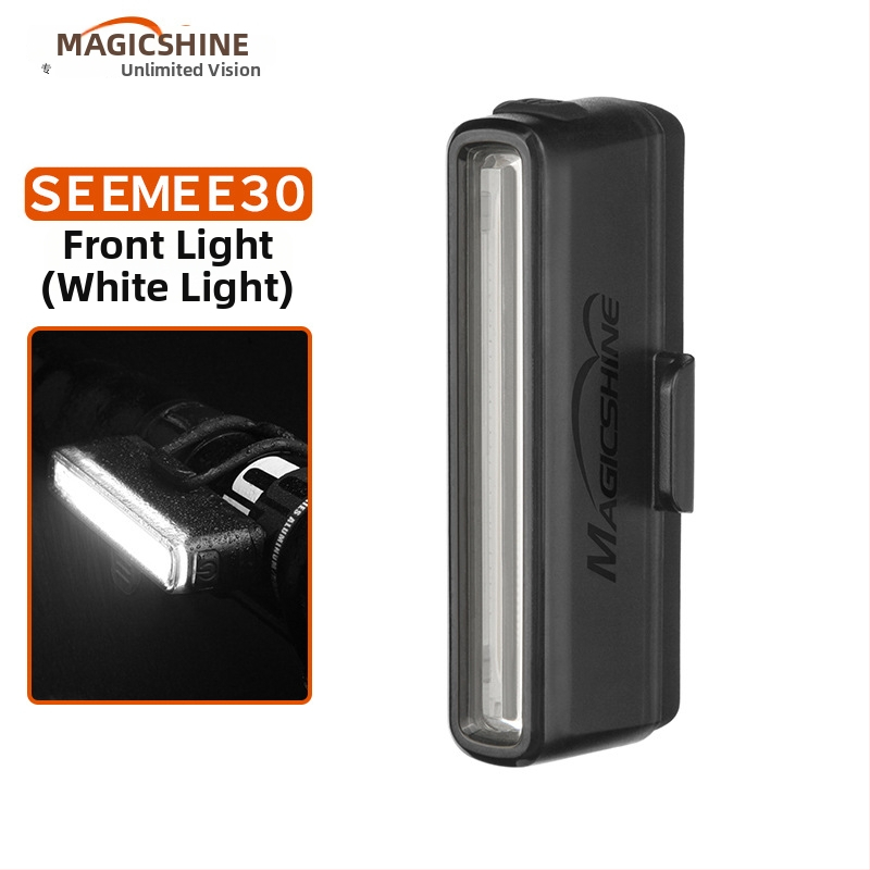 Magicshine SEEMEE30: Set prednjeg i stražnjeg svjetla za bicikl – Pametno stražnje svjetlo za noćnu vožnju na cestovnim biciklima