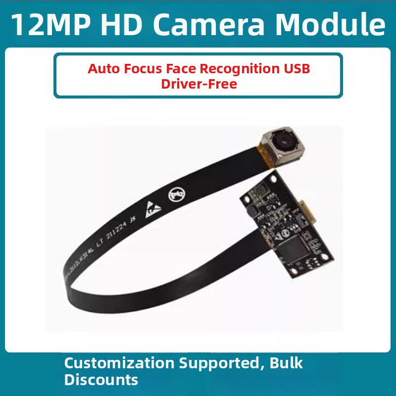 12MP autofocus USB kamerový modul, 4K (3840x2160), 30FPS