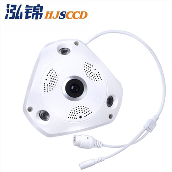 HJ-VR CAM01 Sieťová kamera — 360° panoramatická, bezdrôtové Wi-Fi, 30 MP, objektív 2.8 mm, IR nočné videnie do 50 m