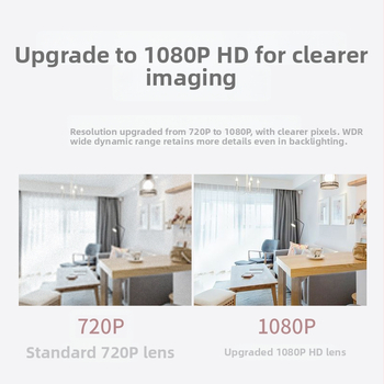 WiFi sieťová kamera 1080p, 2MP CMOS, širokouhlý objektív 3.6mm, pre vnútorné použitie
