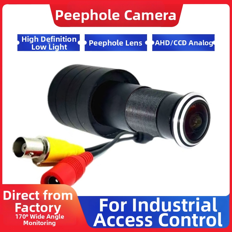 AHD analógová kukátková kamera s 170° širokým uhlom, 3,6 mm objektív, senzor 1/2.7, domáce zabezpečenie