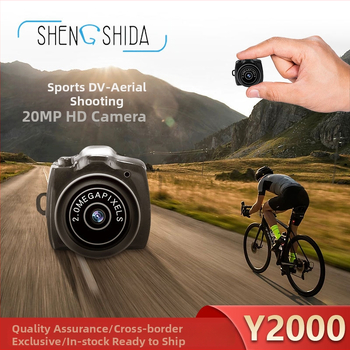 Y2000 kamera pre deti a študentov, mini digitálna športová kamera, nahrávanie videa a fotografovanie, TF karta, do 1 MP, výdrž batérie 1–3 hodiny