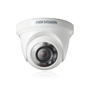 Hikvision DS-2CE55A2P-IR cameră tip dome, 700TVL, obiectiv 3.6mm, IR vedere de noapte 10–20m, DC12V, -40°C până la 60°C