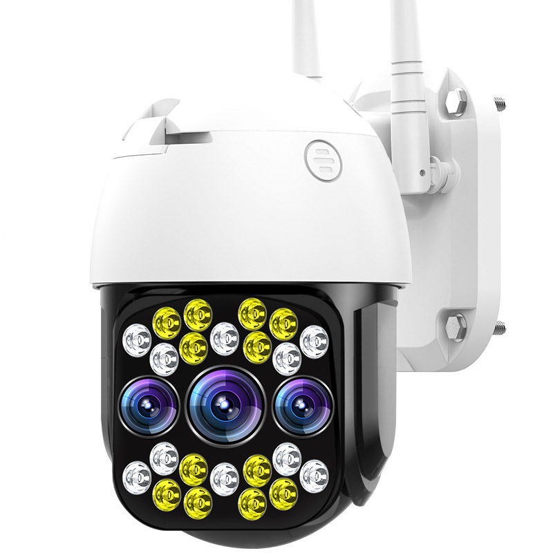 Cameră de supraveghere pentru casă — sistem de monitorizare wireless, pentru interior și exterior, din plastic ABS de inginerie (-20–50°C, 110–240V)