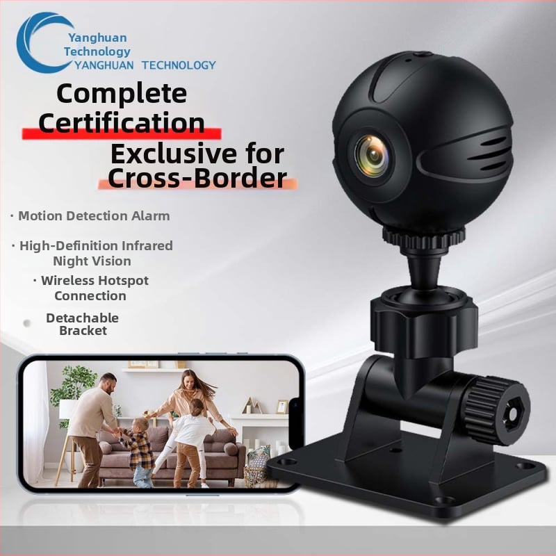 X3 kompaktna kućna sigurnosna kamera s noćnim vidom, snimanje videa i fotografija, TF kartice podrška, senzor 1–5 MP, trajanje baterije 1–3 sata