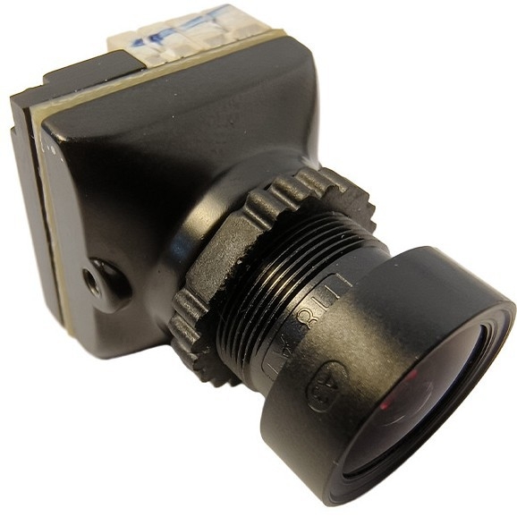 Cameră pentru dronă cu senzor CCD de 1.3 MP, rezoluție 1280x720, 30 FPS, interfață CVBS, vedere nocturnă