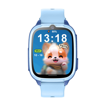 D53 Ceas Inteligent pentru Copii cu SOS Apel Video, 4G Apel Bidirecțional, Ecran de 1,83 Inch, Poziționare LBS + Wi‑Fi