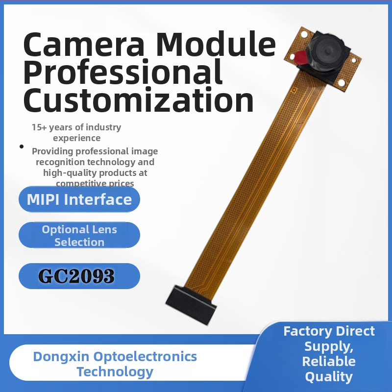HD kamera modul pre priemyselné monitorovanie: 2 MP senzor, 1080p, 30 FPS, MIPI rozhranie, ručné zaostrovanie