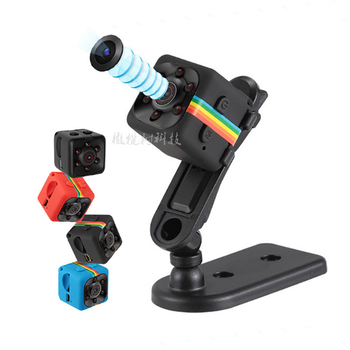 SQ11 mini cameră de acțiune, 1080P video HD, viziune de noapte, stocare pe card TF, autonomie baterie 40–70 minute