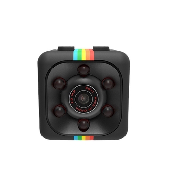 SQ11 mini cameră de acțiune, 1080P video HD, viziune de noapte, stocare pe card TF, autonomie baterie 40–70 minute