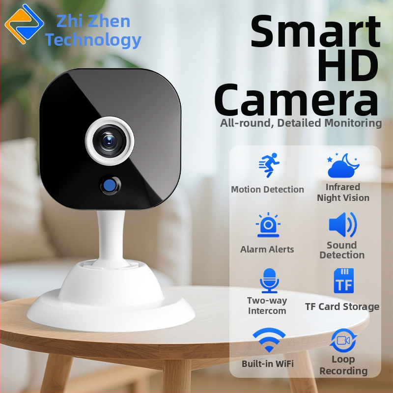 Мини безжична WiFi охранителна камера, модел K-5, поддържа TF карта, сензор до 1 MP