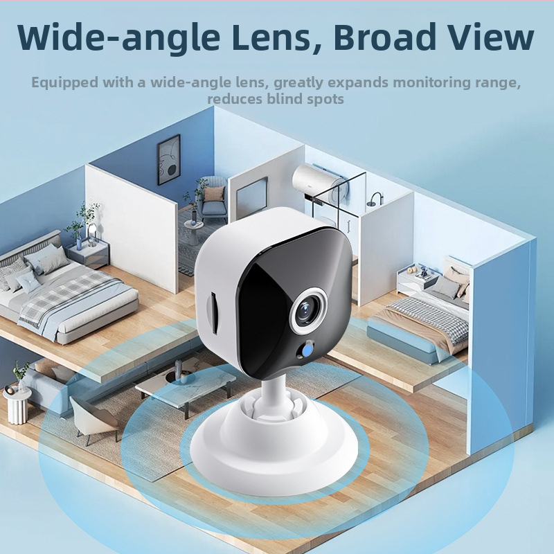 Мини безжична WiFi охранителна камера, модел K-5, поддържа TF карта, сензор до 1 MP