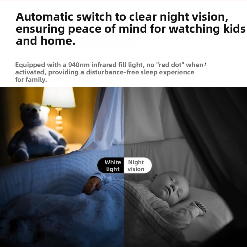 Bežična unutarnja kamera, 1080P HD, WiFi, 32GB ugrađena memorija, detekcija alarma i obavijesti, model A4