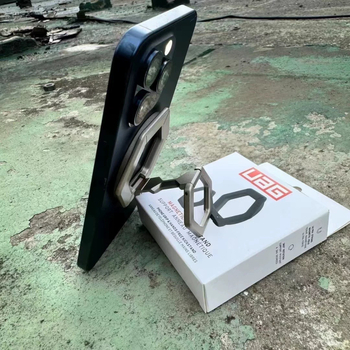 Magnetski držač za telefon s prstenom, Apple-kompatibilan, izvlačni, od legure