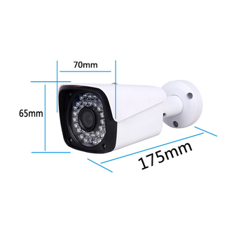 Hemisferska unutarnja kabelska kamera za nadzor, 1080P, CMOS senzor, 3.6mm objektiv, IR 15m