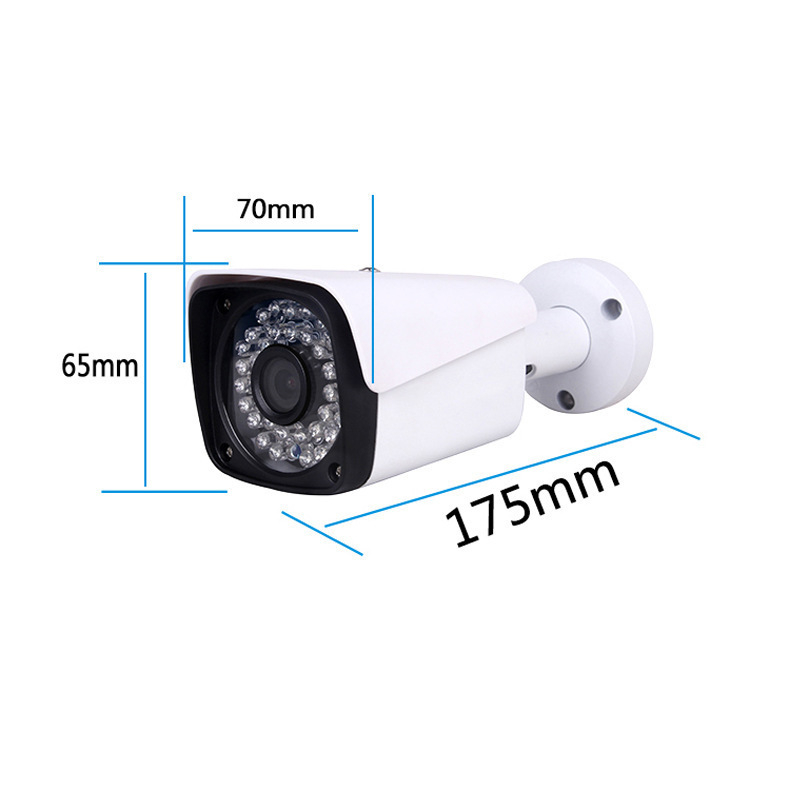 Hemisferska unutarnja kabelska kamera za nadzor, 1080P, CMOS senzor, 3.6mm objektiv, IR 15m