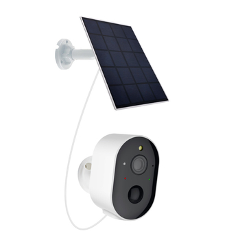 Camera de supraveghere wireless, alimentată solar, pentru exterior, cu vizionare nocturnă și montaj fără găuri, rezoluție 2304x1290, obiectiv 3.6 mm, 0.001 lux, IR 8–15 m, model S5-SP