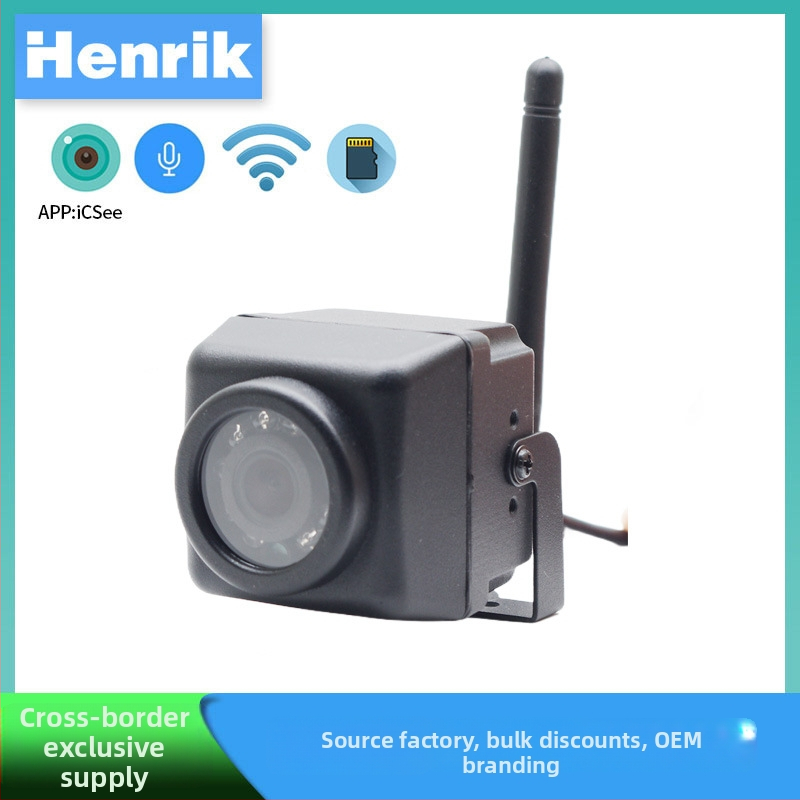Mini Wi‑Fi kamera za nadzor, 940 nm noćni vid, vanjska vodootporna, komplet za montažu