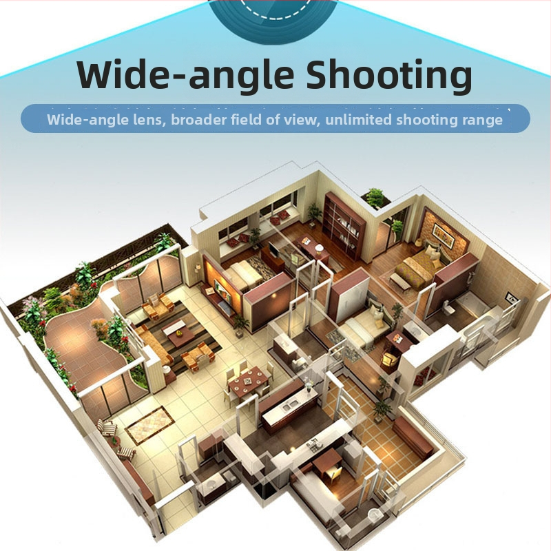 Vnútorná inteligentná kamera X5, 1080p, 3,6 mm objektív, nočné videnie 10–30 m, detekcia alarmu a upozornenia cez aplikáciu