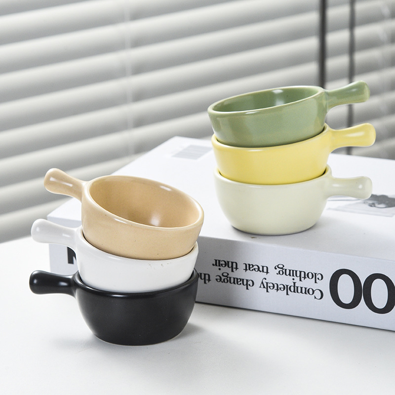 Miska za umake, porcelanska, okrugla, mikrovalno sigurna, mogućnost tiskanja logotipa