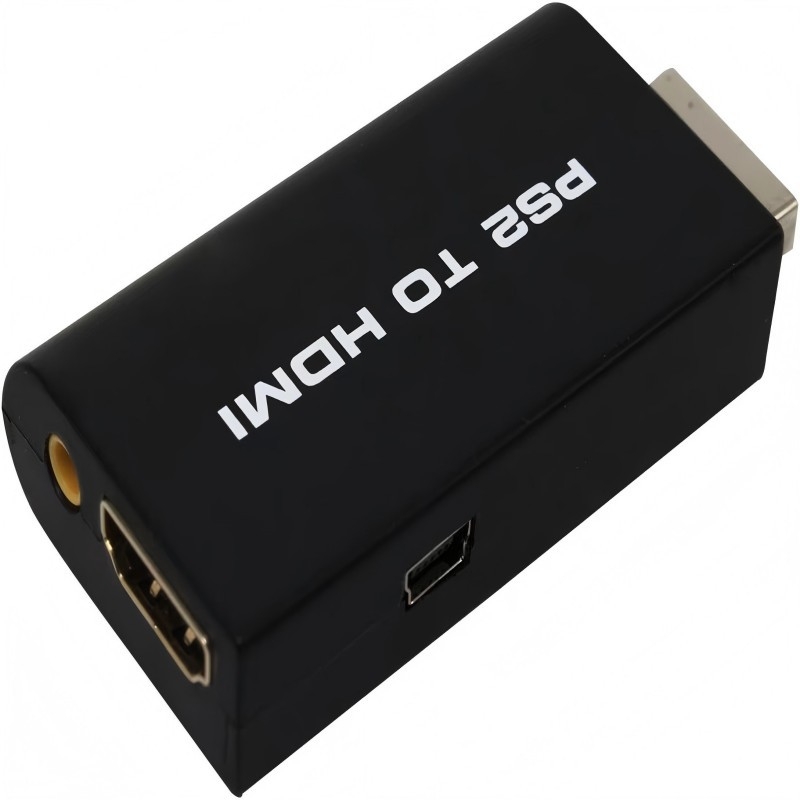 PS2 na HDMI adapter za PS2 konzolu, 480p video konverzija