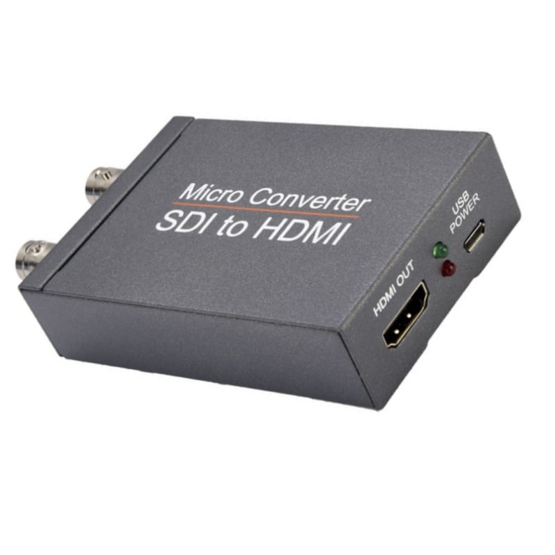SDI to HDMI pretvarač - podržava SD/HD-SDI signale (SD 480i/576i, HD 720p@25/30/50/60), daljinsko buđenje, upravljanje napajanjem, duljina linije 120 m