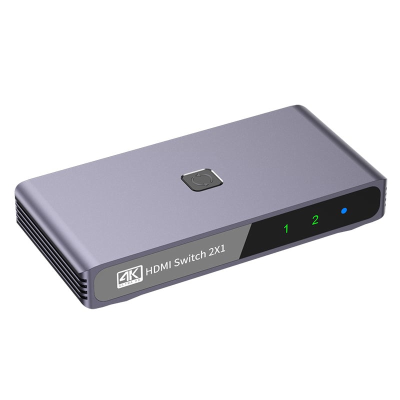 HDMI prekidač/distributer 1x2 – 4K60Hz, 3840x2160@60Hz, audio-video extender, model YC-Q201