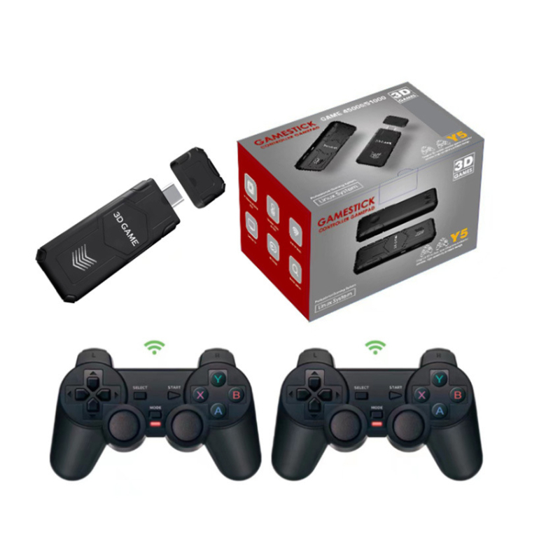 Κονσόλα παιχνιδιών Y5 - PSP εξομοιωτής, HDMI σύνδεση σε τηλεόραση, 4K υποστήριξη, ασύρματο 2.4G multiplayer, ρετρό στυλ