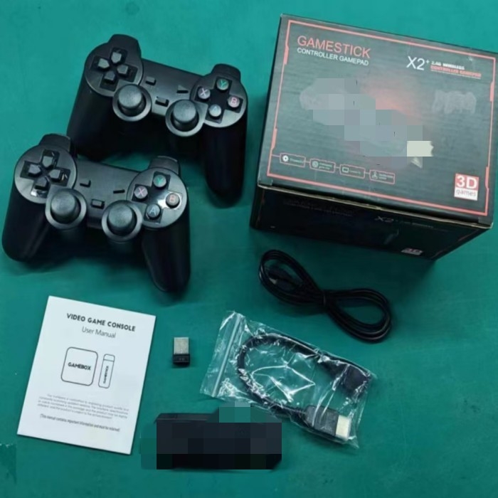 Consolă de joc GD10 / X2PLUS M10, emuelec, 2.4G wireless, HDMI, stil nostalgic