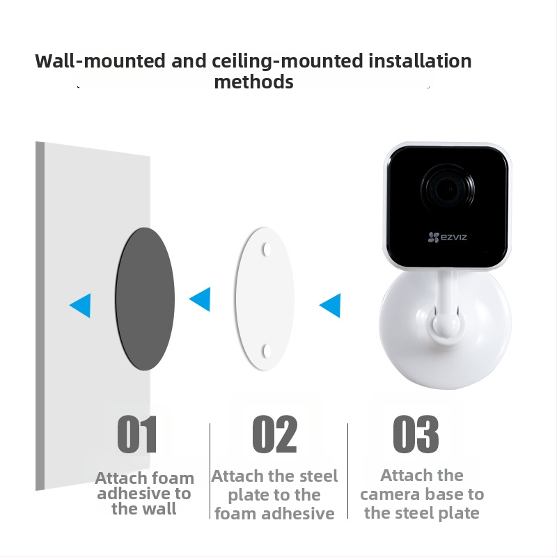 IP kamera, 1080P/2.0MP, 2.8mm objektív, IR nočné videnie do 10 m, aktívna ochrana