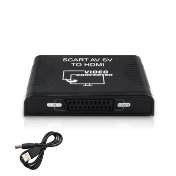 SCART na HDMI pretvarač s ulazima AV i S-Video, 1080p, model HY-209-V0-B-X