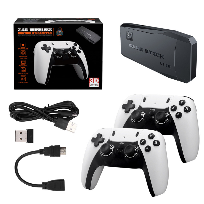 M8Pro kućna gaming konzola — bežična veza, 64 GB memorije, USB sučelje, RPG igre, emulator operativnog sustava