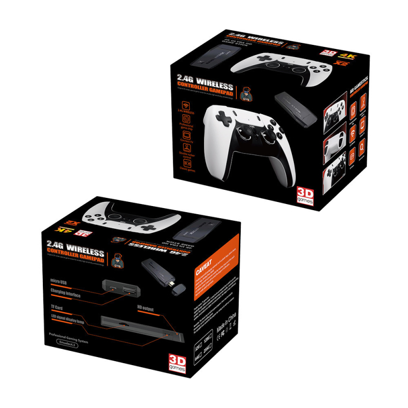 M8Pro kućna gaming konzola — bežična veza, 64 GB memorije, USB sučelje, RPG igre, emulator operativnog sustava