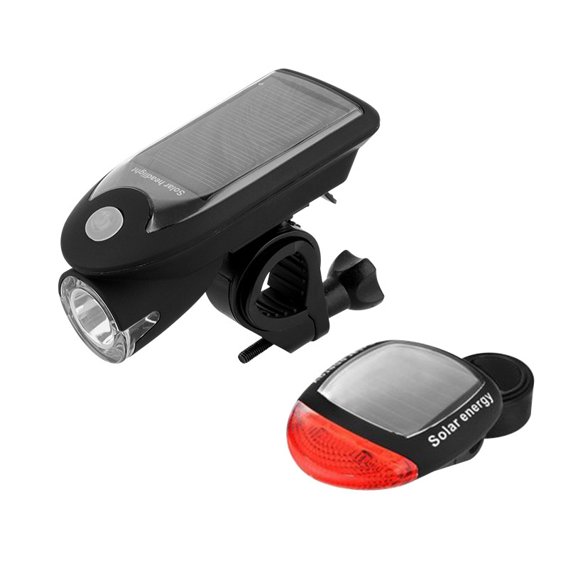 Bengguo prednja LED svjetiljka za bicikl, solarno USB punjenje, za brdske bicikle, visoka svjetlina